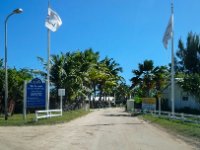 The entrance to Club Orient where the entire place is clothing optional.